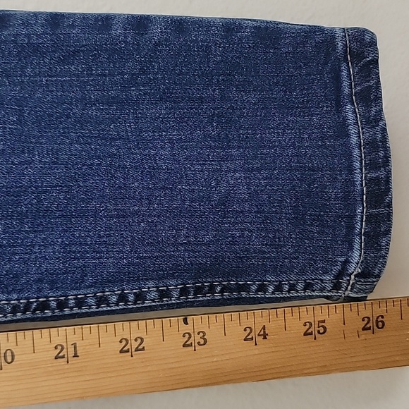 Calvin Klein Jeans High Rise Skinny Faded Blue Jeans 4 - Picture 6 of 11